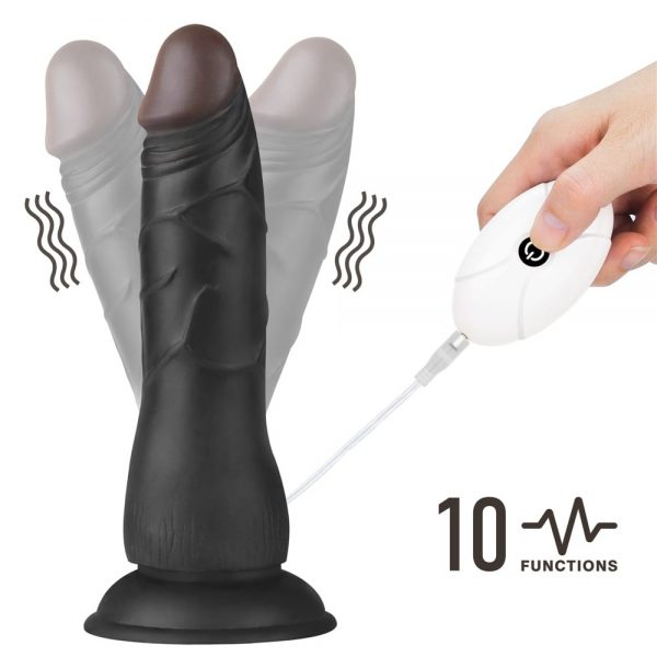 Vibrating Easy Strapon Set 7.5'' Black ViPstore.hu - Erotika Webáruház - Szexshop 9