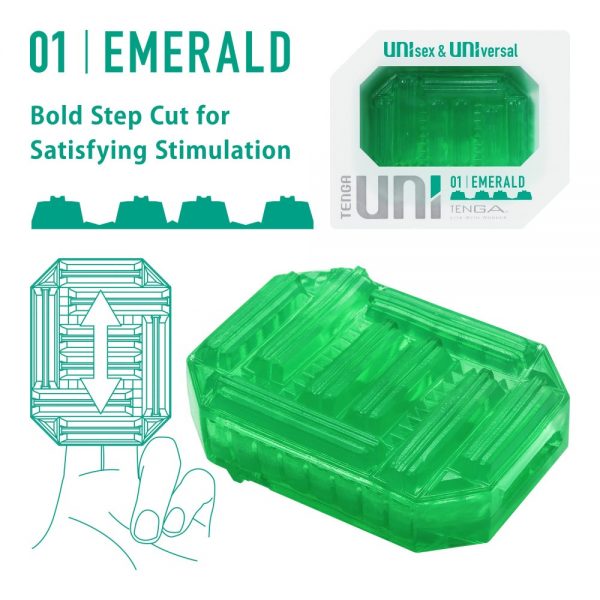TENGA UNI EMERALD ViPstore.hu - Erotika Webáruház - Szexshop 2