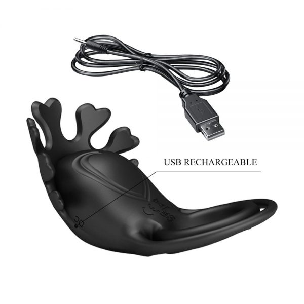 Pretty Love Vibrant Penis Ring Ruben Black ViPstore.hu - Erotika Webáruház - Szexshop 9