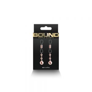 Bound – Nipple Clamps – D1 – Rose Gold ViPstore.hu - Erotika Webáruház - Szexshop