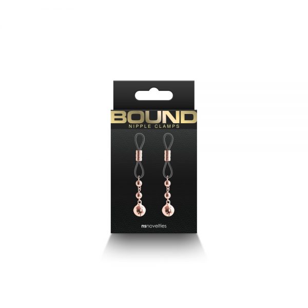 Bound – Nipple Clamps – D1 – Rose Gold ViPstore.hu - Erotika Webáruház - Szexshop