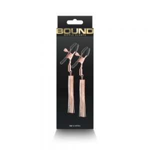 Bound – Nipple Clamps – D2 – Rose Gold ViPstore.hu - Erotika Webáruház - Szexshop