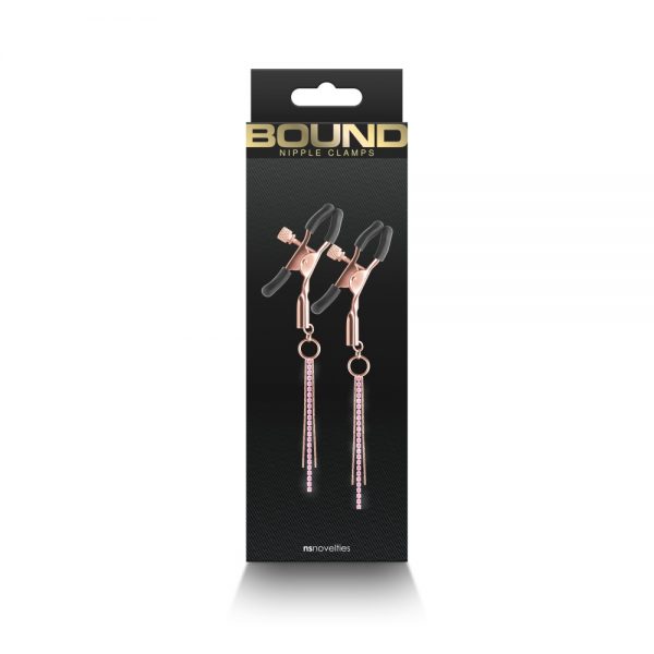 Bound – Nipple Clamps – D3 – Rose Gold ViPstore.hu - Erotika Webáruház - Szexshop