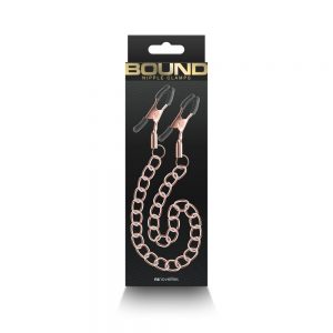 Bound – Nipple Clamps – DC2 – Rose Gold ViPstore.hu - Erotika Webáruház - Szexshop
