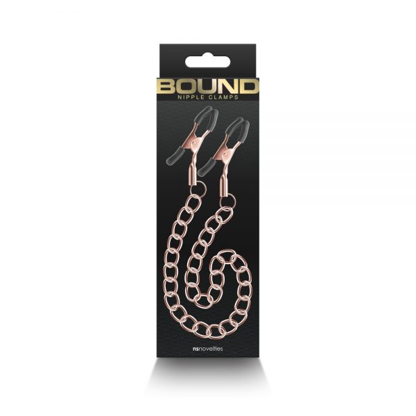 Bound – Nipple Clamps – DC2 – Rose Gold ViPstore.hu - Erotika Webáruház - Szexshop