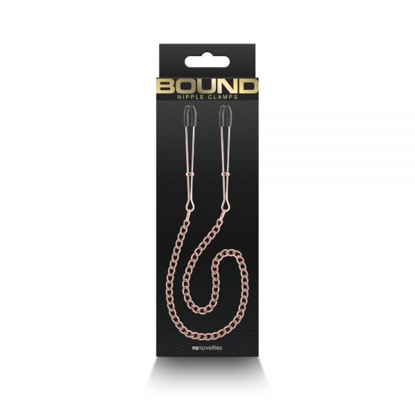 Bound – Nipple Clamps – DC3 – Rose Gold ViPstore.hu - Erotika Webáruház - Szexshop