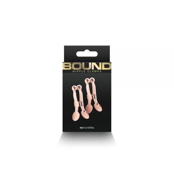 Bound – Nipple Clamps – C1 – Rose Gold ViPstore.hu - Erotika Webáruház - Szexshop