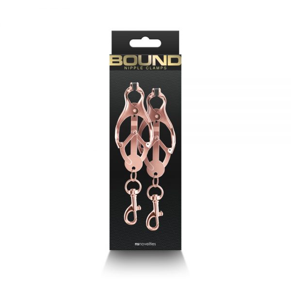Bound – Nipple Clamps – C3 – Rose Gold ViPstore.hu - Erotika Webáruház - Szexshop