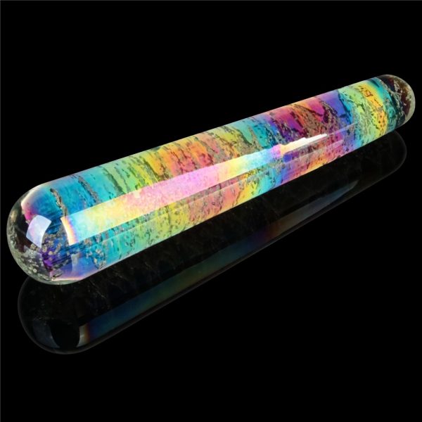 Glow-in-the-dark Twilight Gleam Glass Dildo-Slim Fantasy ViPstore.hu - Erotika Webáruház - Szexshop 2
