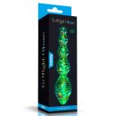 Glow-in-the-dark Twilight Gleam Glass Dildo-Tantalizing Orbs | ViPstore.hu - Erotika webáruház #1 - EAN 6942063400707 | SKU LVTOY00767