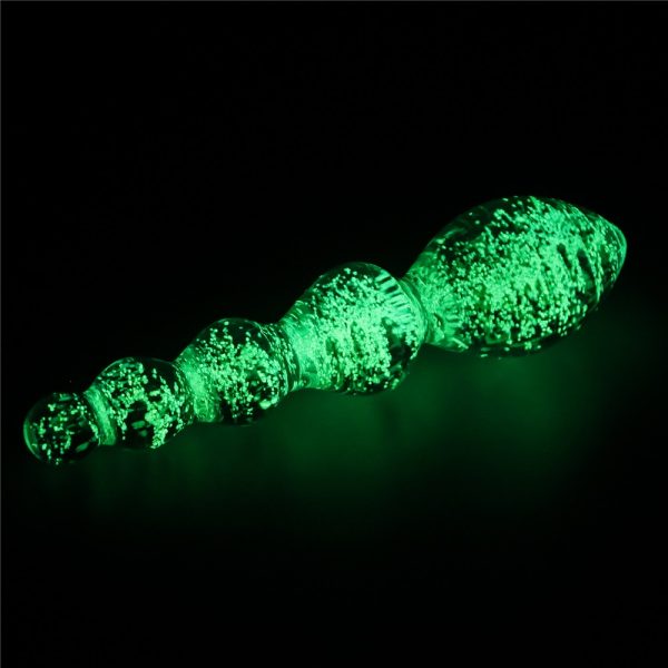 Glow-in-the-dark Twilight Gleam Glass Dildo-Tantalizing Orbs ViPstore.hu - Erotika Webáruház - Szexshop 6