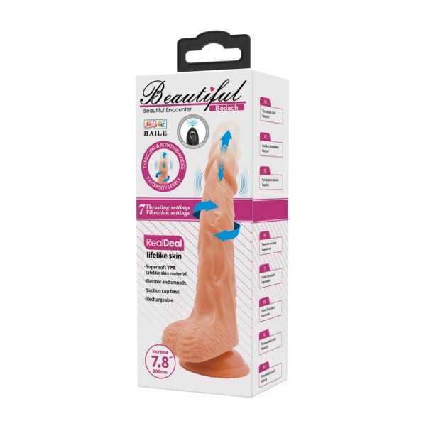 Beautiful Bodach 7,8 " Remote control vibrating Dildo ViPstore.hu - Erotika Webáruház - Szexshop