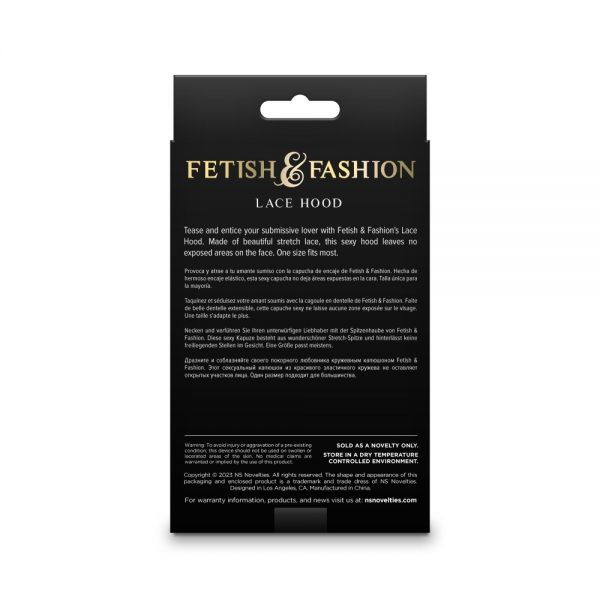 Fetish & Fashion – Lace Hood – White – Alternate Package ViPstore.hu - Erotika Webáruház - Szexshop 3