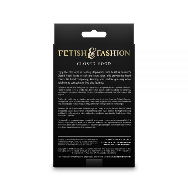 Fetish & Fashion – Closed Hood – Black – Alternate Package ViPstore.hu - Erotika Webáruház - Szexshop 3