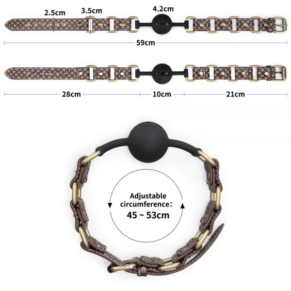 Rebellion Reign Ball Gag ViPstore.hu - Erotika Webáruház - Szexshop 4