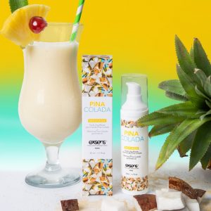 Warming gourmet massage  oil PINA COLADA 50ml ViPstore.hu - Erotika Webáruház - Szexshop
