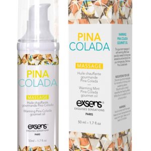 Warming gourmet massage  oil PINA COLADA 50ml ViPstore.hu - Erotika Webáruház - Szexshop