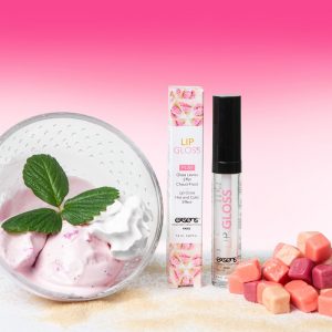 Lip gloss hot-cold effect  Strawberry HOT KISS LIP GLOSS 7,4ml ViPstore.hu - Erotika Webáruház - Szexshop