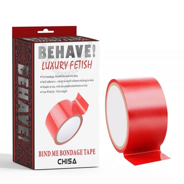 Bind Me Bondage Tape-Red ViPstore.hu - Erotika Webáruház - Szexshop