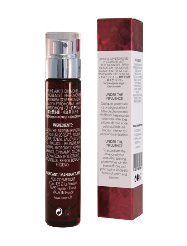Body mist with pheromones  UNDER THE INFLUENCE 15ml ViPstore.hu - Erotika Webáruház - Szexshop 3