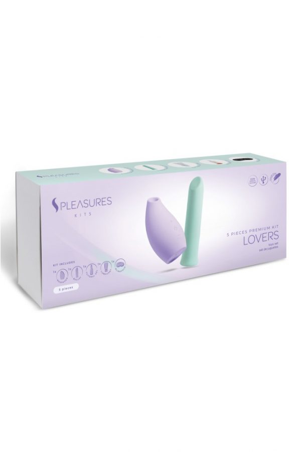 S Pleasures Velvet Lovers Kit – Purple & Mint ViPstore.hu - Erotika Webáruház - Szexshop