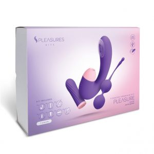 S Pleasures Velvet Pleasure Kit – Purple ViPstore.hu - Erotika Webáruház - Szexshop