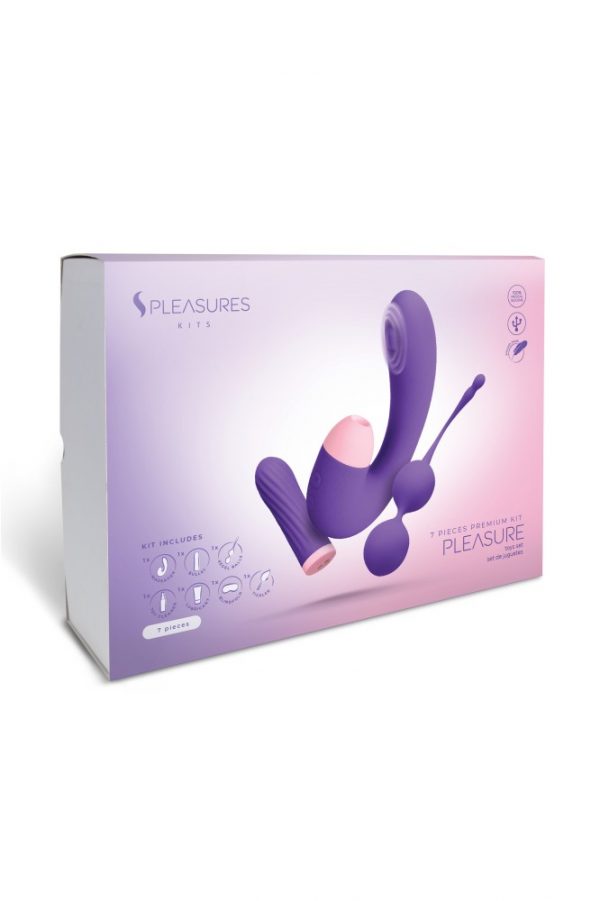 S Pleasures Velvet Pleasure Kit – Purple ViPstore.hu - Erotika Webáruház - Szexshop