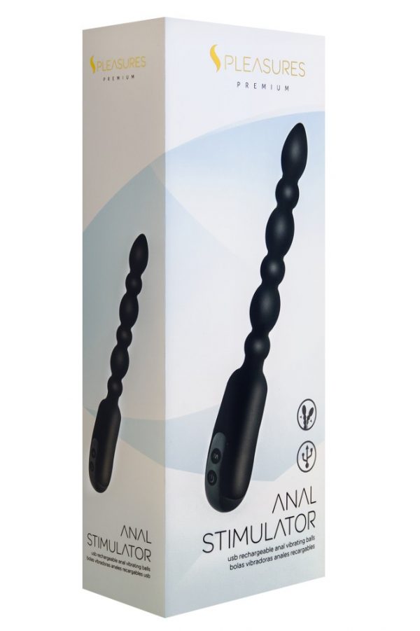 S Pleasures Premium Anal Stimulator Black ViPstore.hu - Erotika Webáruház - Szexshop