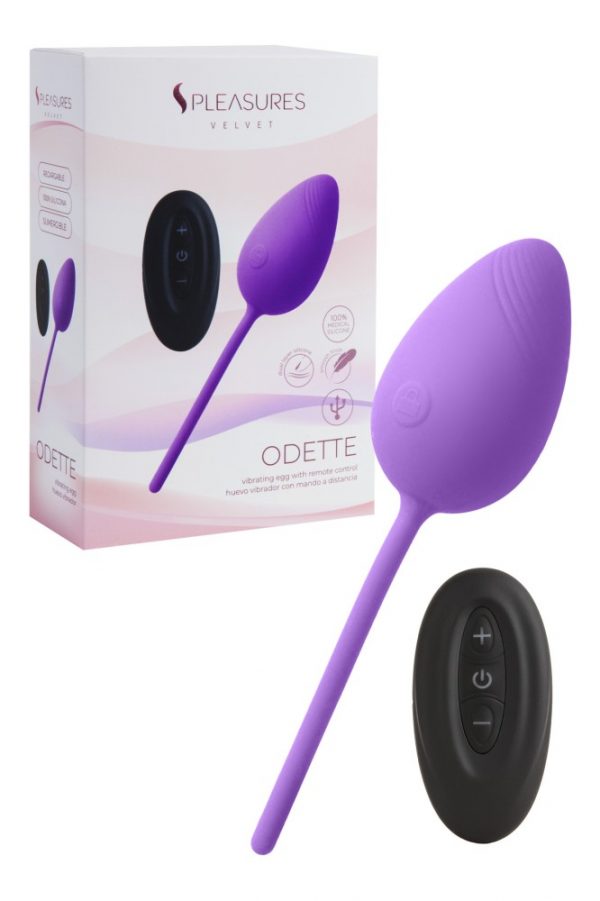 EGG VIBRATOR ODETTE – Candy Violet ViPstore.hu - Erotika Webáruház - Szexshop