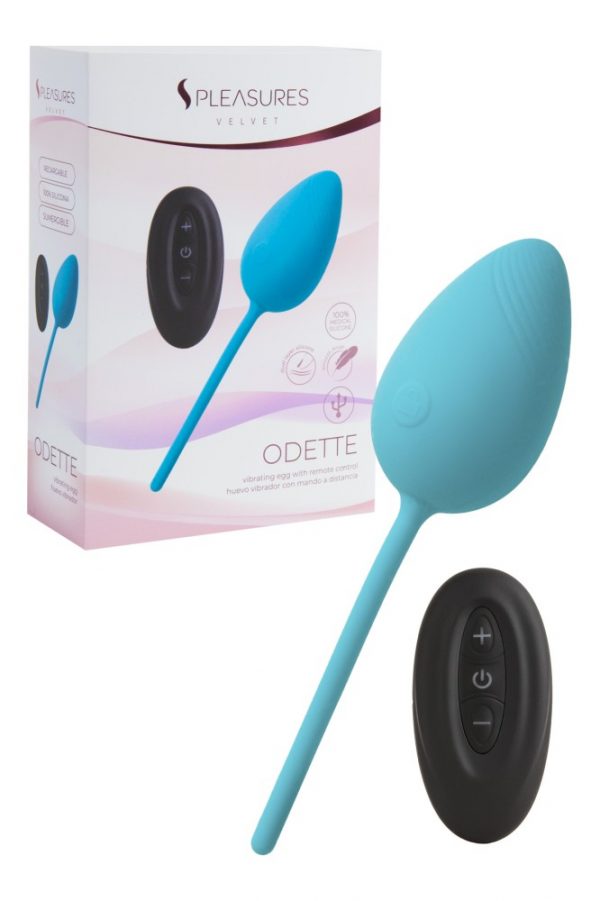 EGG VIBRATOR ODETTE – Turquoise ViPstore.hu - Erotika Webáruház - Szexshop