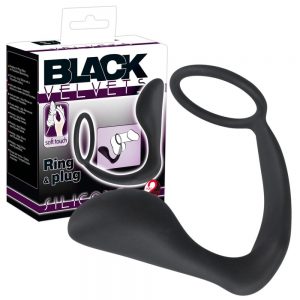 Black Velvets Ring & Plug ViPstore.hu - Erotika Webáruház - Szexshop