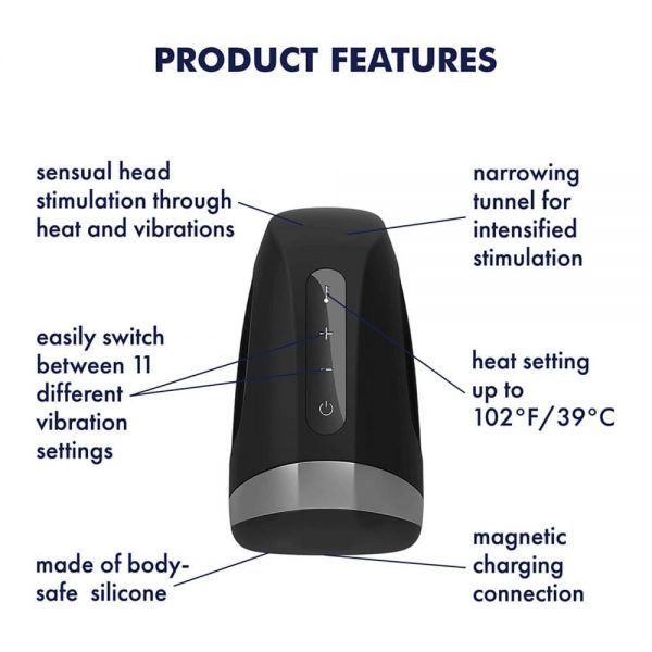 Satisfyer Men Heat Vibration ViPstore.hu - Erotika Webáruház - Szexshop 3