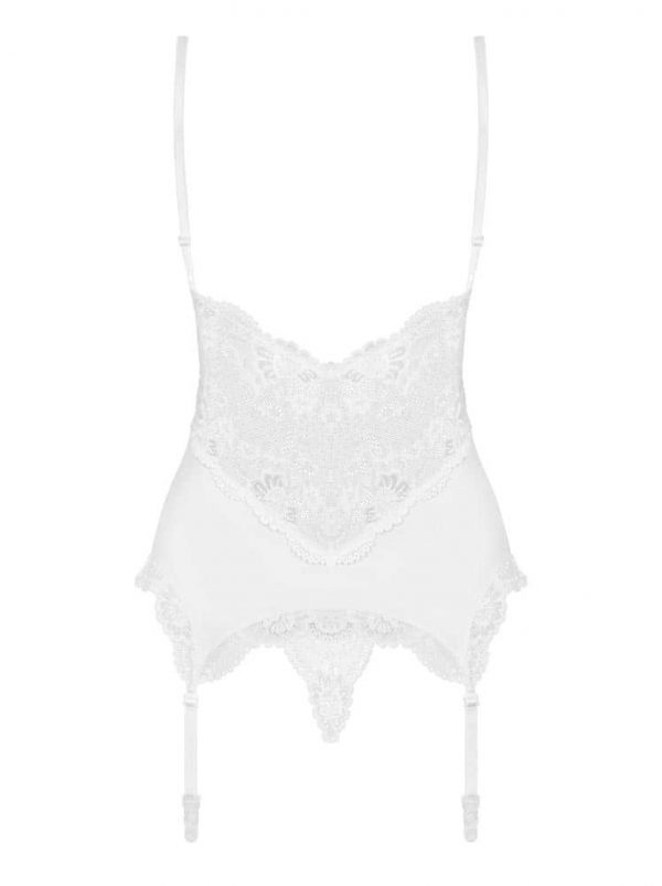 810-COR-2 corset & thong white  S/M ViPstore.hu - Erotika Webáruház - Szexshop 4