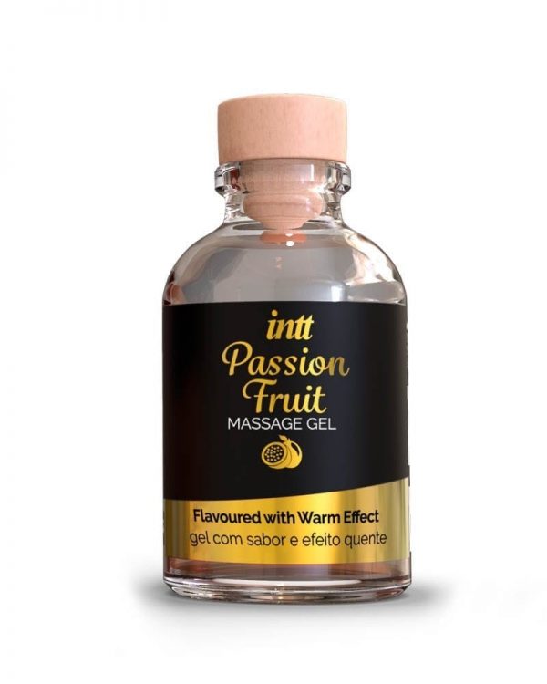 MASSAGE GEL PASSION FRUIT GLASS BOTTLE 30ML + BOX ViPstore.hu - Erotika Webáruház - Szexshop 2