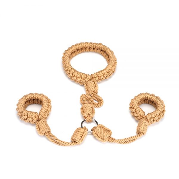 Bound You II Rope Collar to Wrist Cuffs Back Restraint ViPstore.hu - Erotika Webáruház - Szexshop
