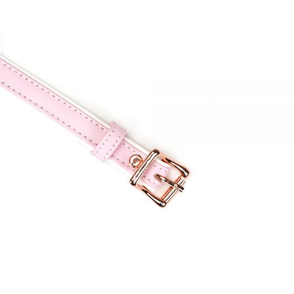 White & Pink Fairy Goat Leather Ball Gag ViPstore.hu - Erotika Webáruház - Szexshop 5