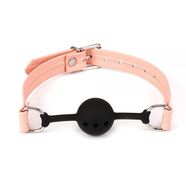 Pink Organosilicon Ball Gag ViPstore.hu - Erotika Webáruház - Szexshop