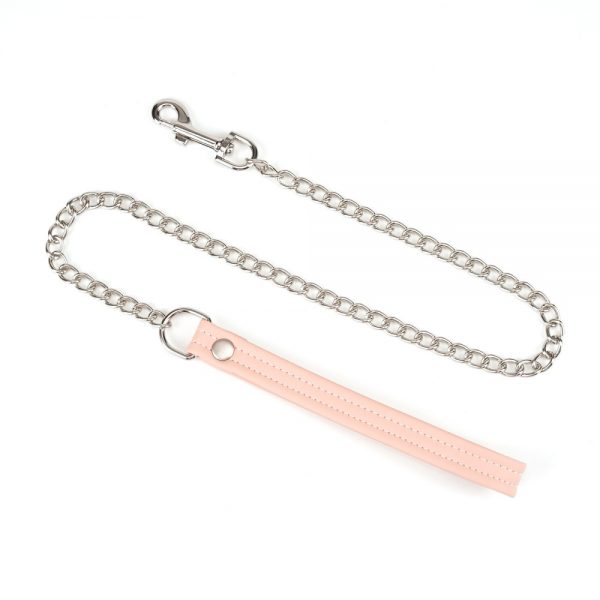 Pink Organosilicon Collar with Leash ViPstore.hu - Erotika Webáruház - Szexshop 3