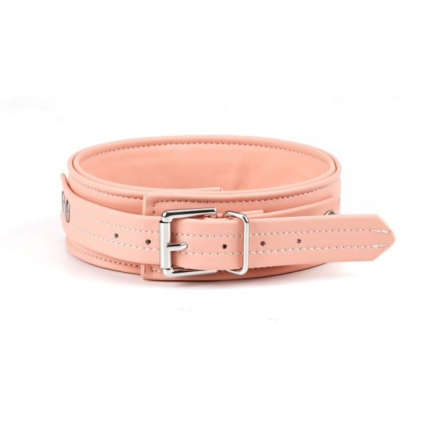 Pink Organosilicon Collar with Leash ViPstore.hu - Erotika Webáruház - Szexshop 4