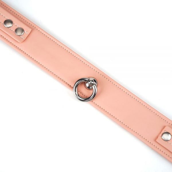 Pink Organosilicon Collar with Leash ViPstore.hu - Erotika Webáruház - Szexshop 6