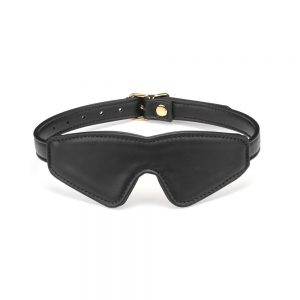 Black Organosilicon Blindfold ViPstore.hu - Erotika Webáruház - Szexshop