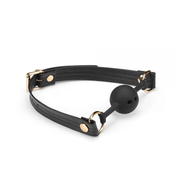 Black Organosilicon Ball Gag ViPstore.hu - Erotika Webáruház - Szexshop 3
