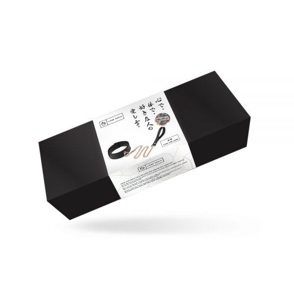 Black Organosilicon Collar with Leash ViPstore.hu - Erotika Webáruház - Szexshop 2