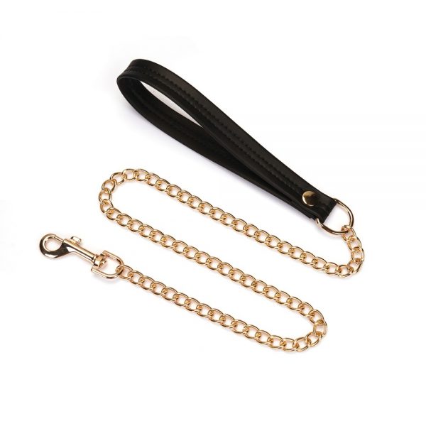 Black Organosilicon Collar with Leash ViPstore.hu - Erotika Webáruház - Szexshop 3