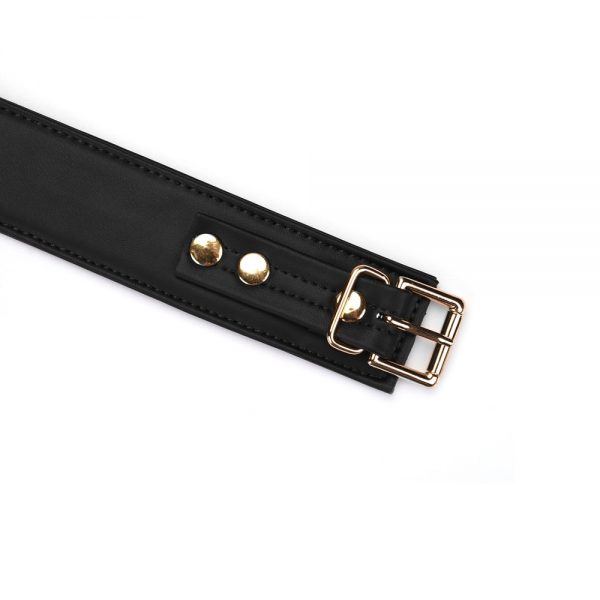 Black Organosilicon Collar with Leash ViPstore.hu - Erotika Webáruház - Szexshop 4