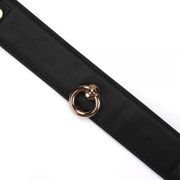 Black Organosilicon Collar with Leash ViPstore.hu - Erotika Webáruház - Szexshop 7