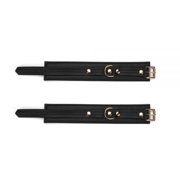 Black Organosilicon Ankle Cuffs ViPstore.hu - Erotika Webáruház - Szexshop 5