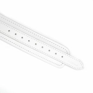 Fuji White Collar with Leash