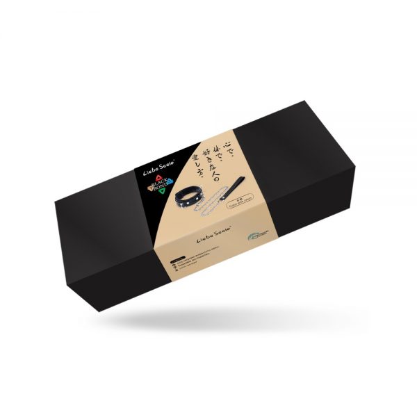 Black Bond Collar with Leash ViPstore.hu - Erotika Webáruház - Szexshop 2