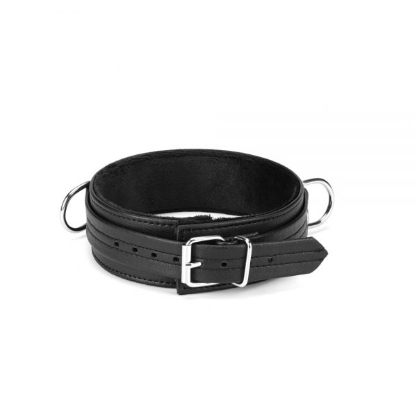 Black Bond Collar with Leash ViPstore.hu - Erotika Webáruház - Szexshop 4